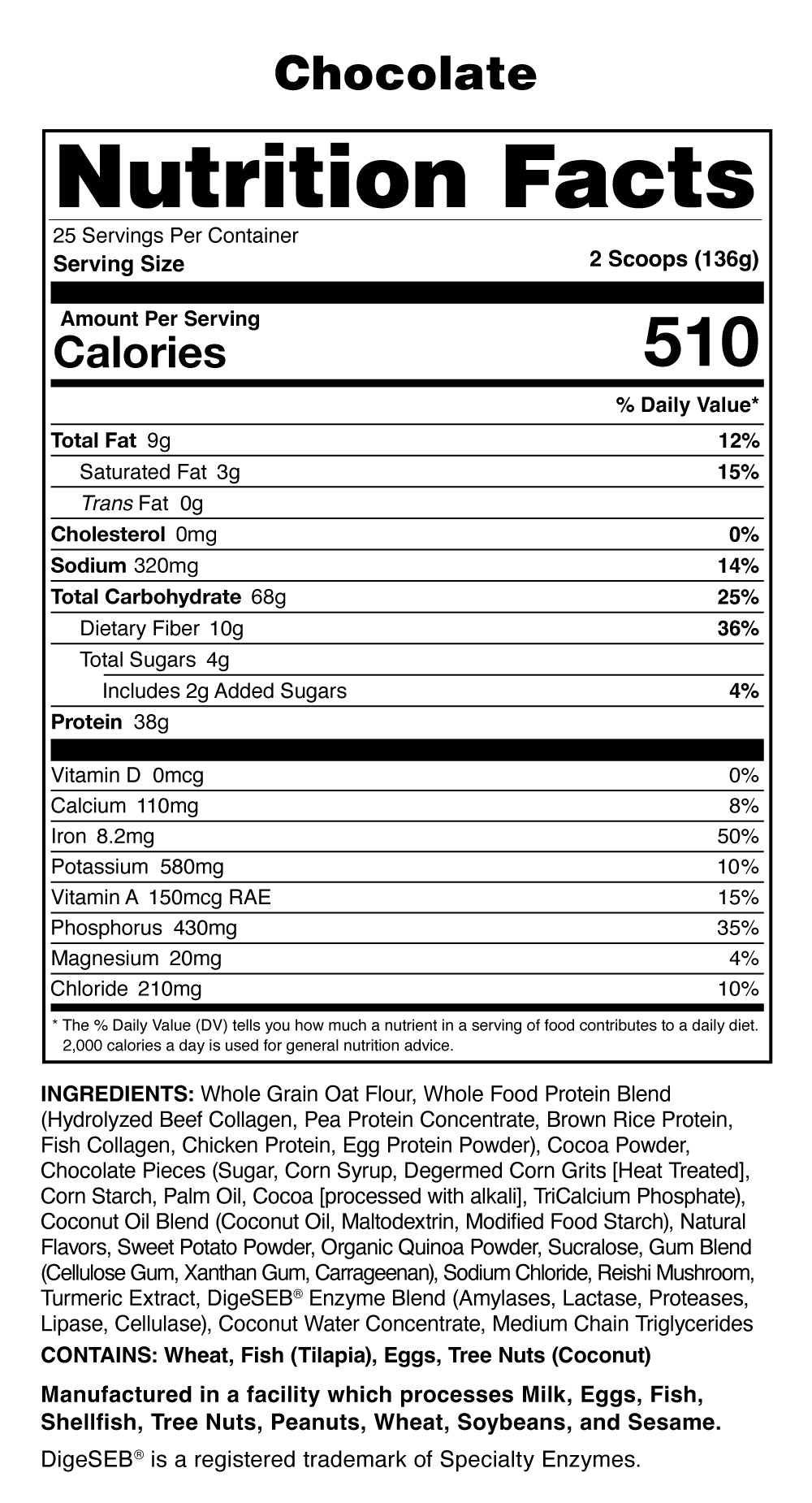 Meal Replacement Protein