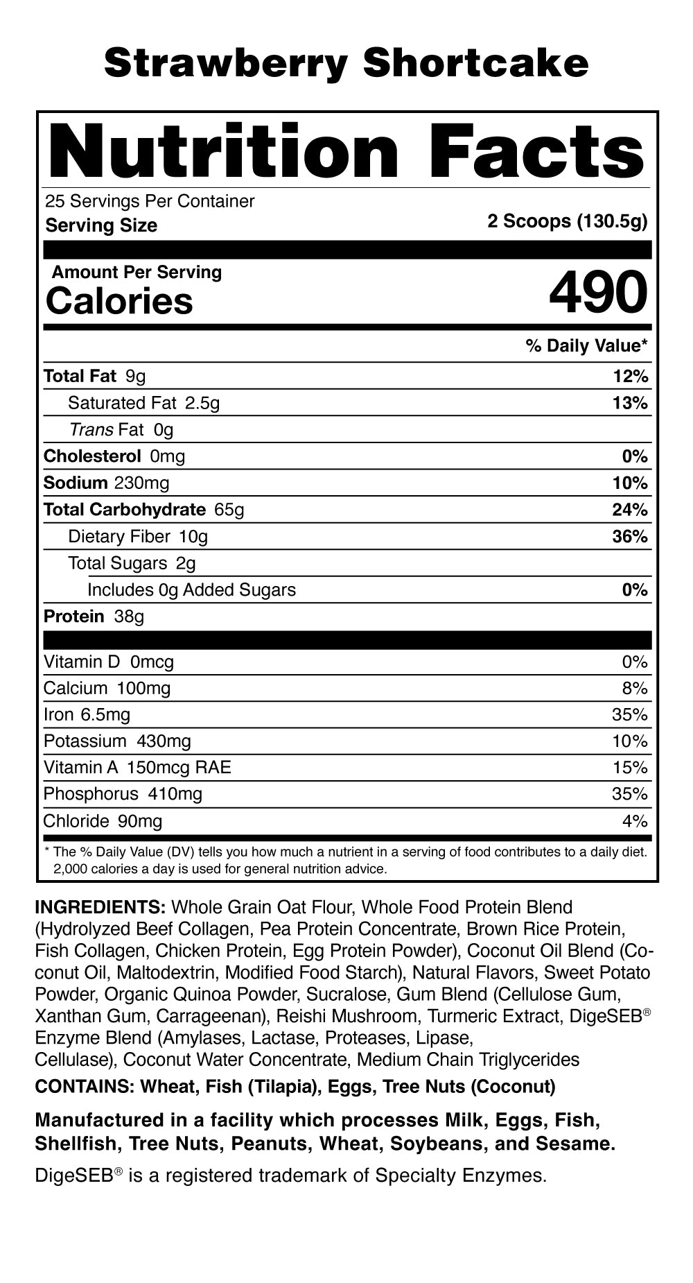 Meal Replacement Protein