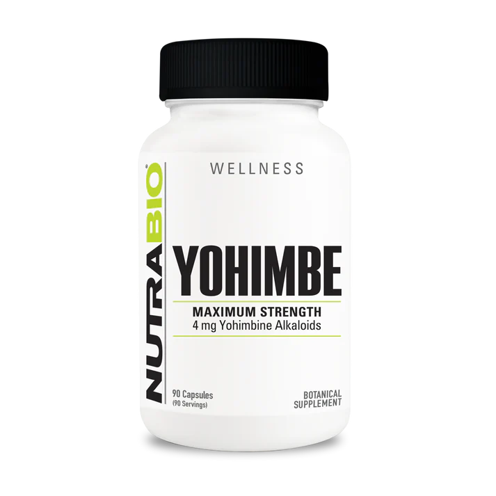 NutraBio Yohimbe (4 mg)