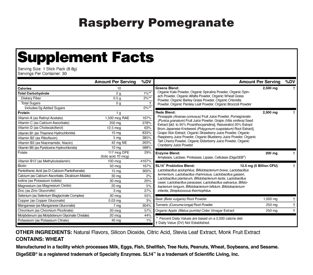 Complete Superfoods Stick Packs