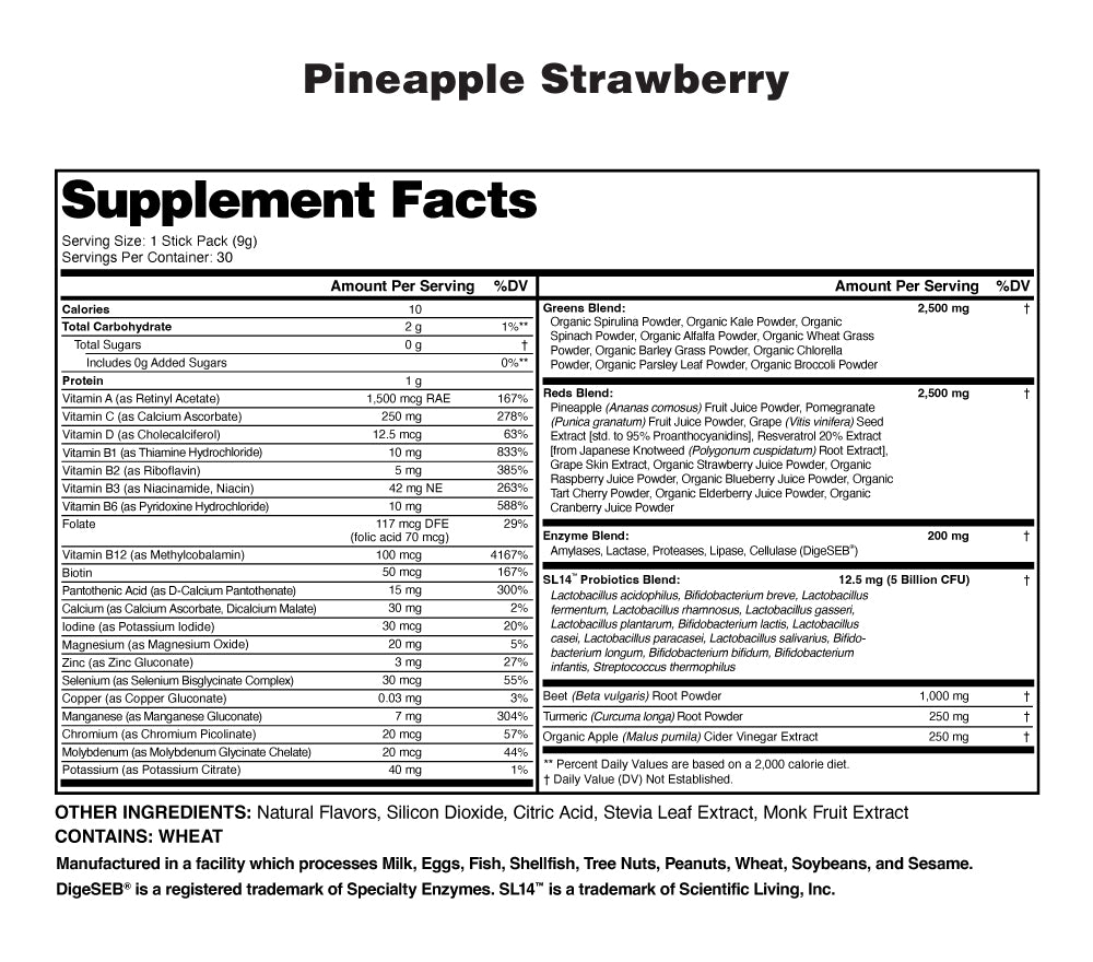 Complete Superfoods Stick Packs