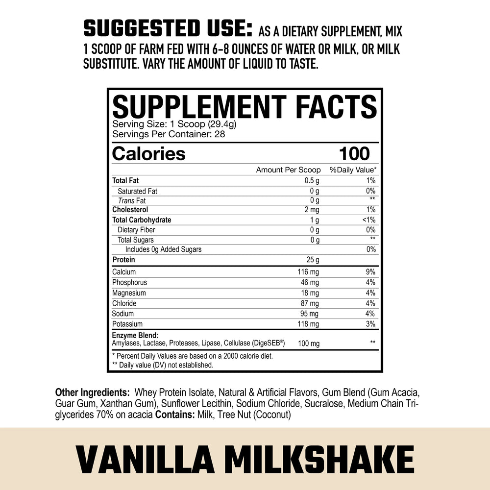 Farm Fed 100% Isolate V2