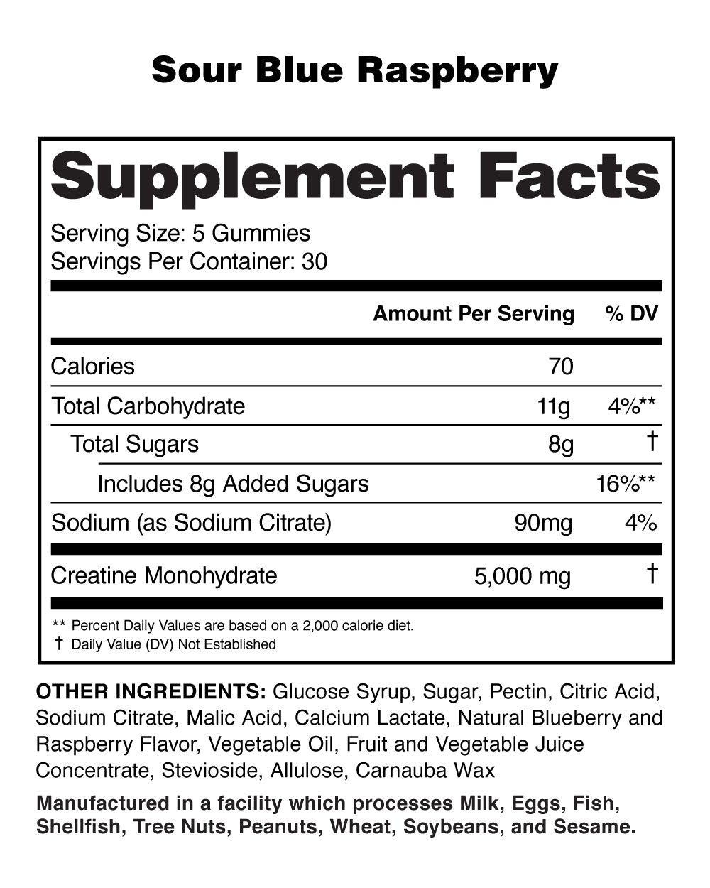 Creatine Monohydrate Gummies
