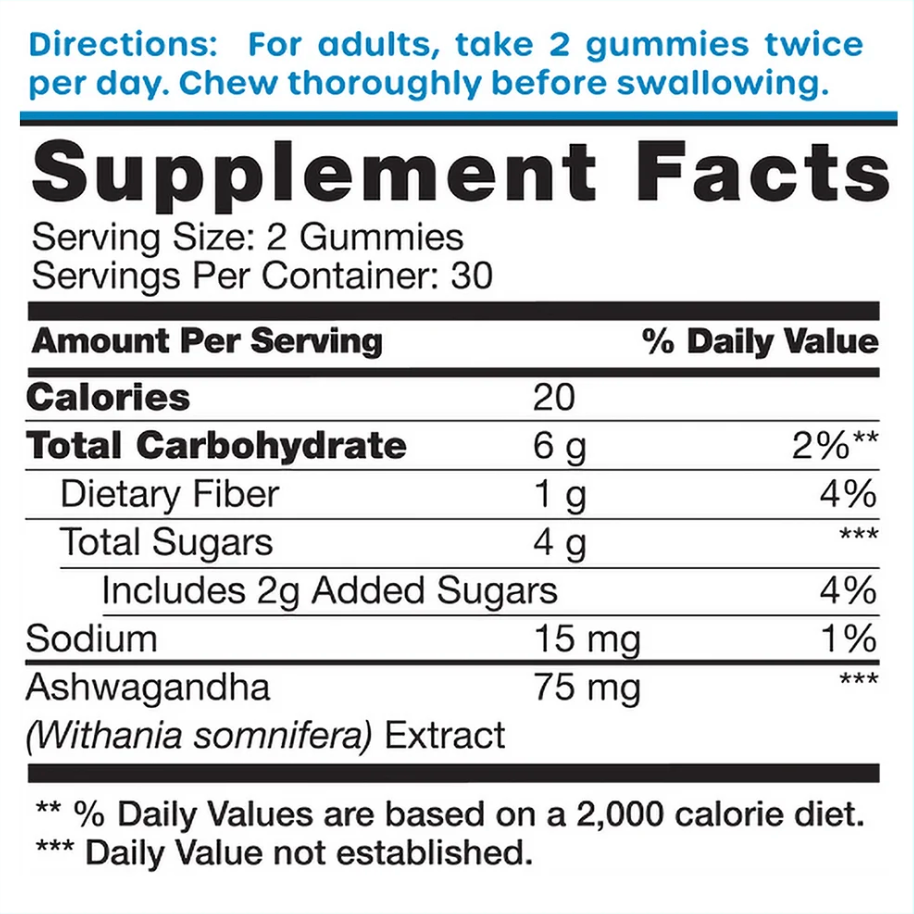 Calm Ashwagandha Gummies
